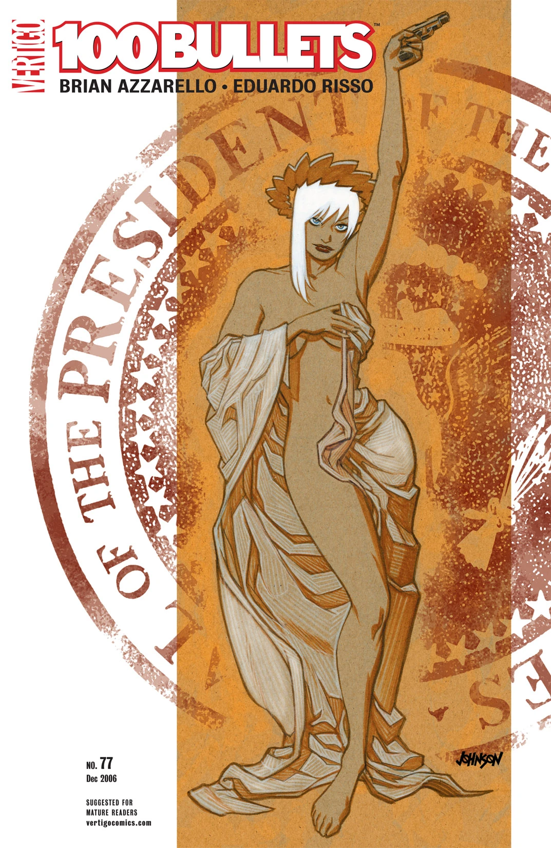 100 Bullets #77 (DC, 2006 — Cover A) cover